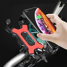 Wireless Charging Motorcycle Phone Holder Handlebar Mirror Mount Clip Stand Charger GPS Cellphone Mobile Bracket Support