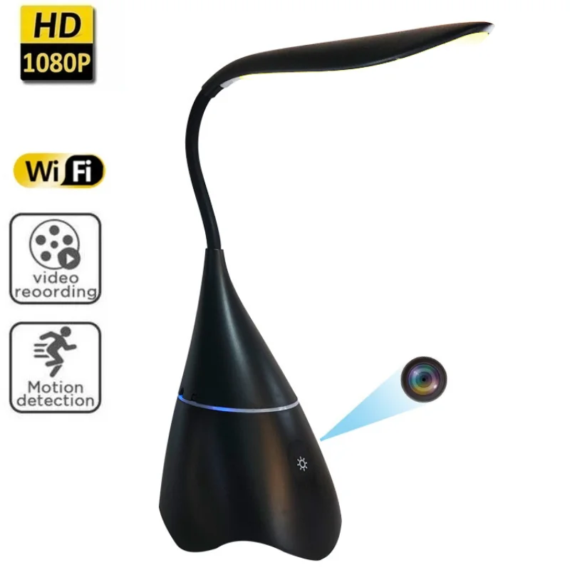 

Беспроводная Настольная мини-камера, 1080P Full HD, Wi-Fi, Bluetooth-динамик