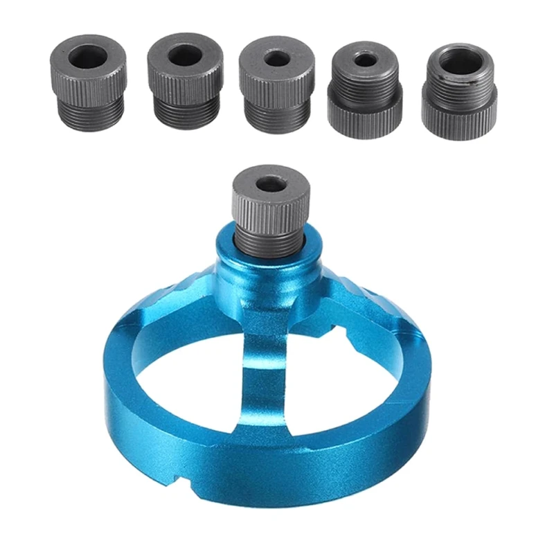 

Woodworking Three-in-one Drilling Positioner Aluminum Alloy for Carpenter