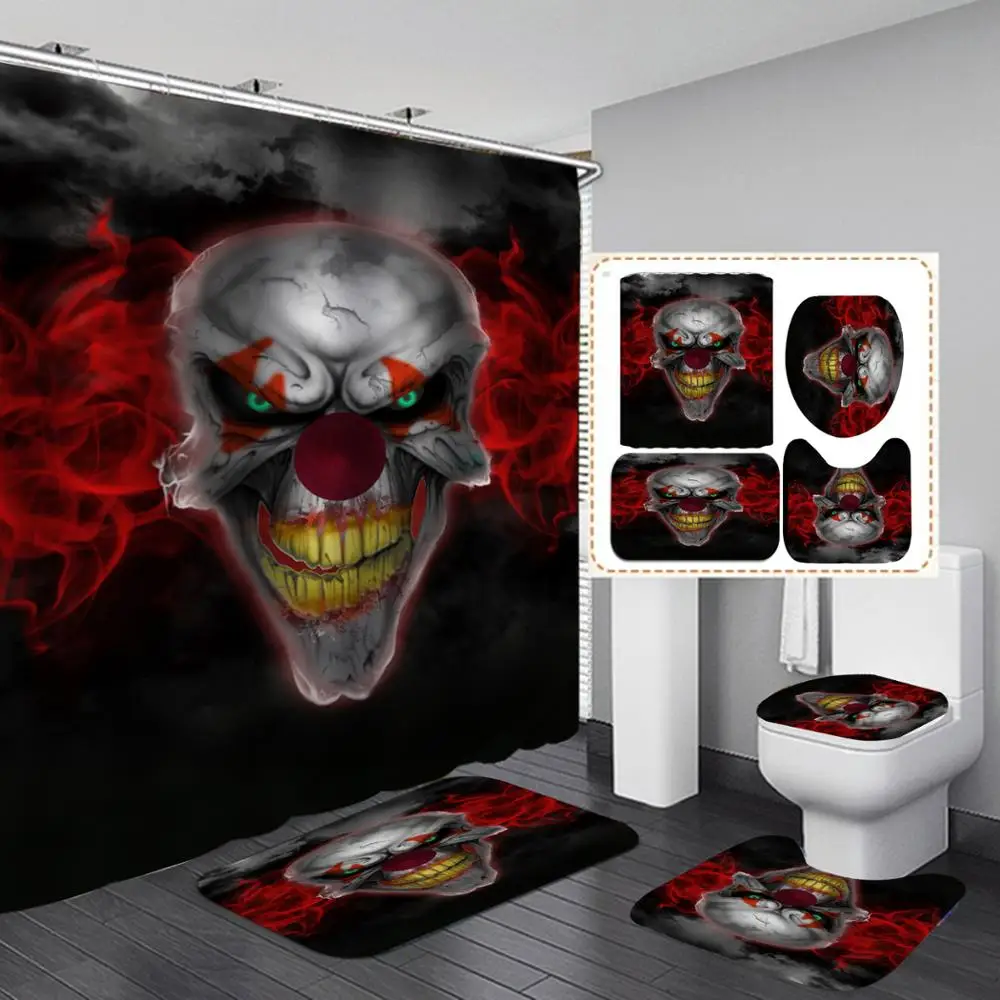 16 стилей Джокера шторы для душа ванной в помещении на улице стену бар