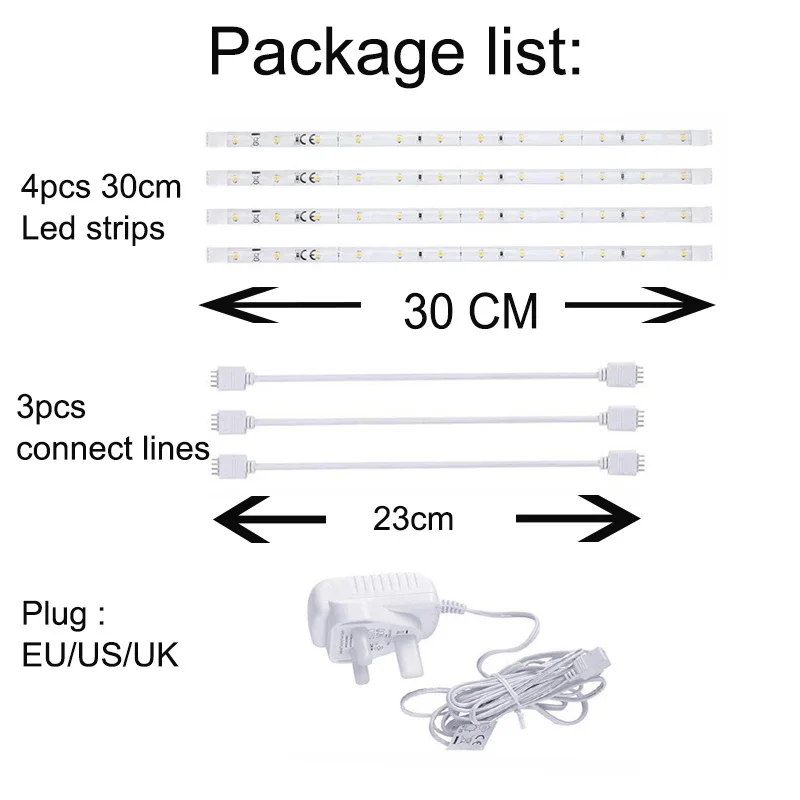 Светодиодная лента светильник в для спальни водонепроницаесветодиодный