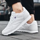 KevinSmithженские и мужские кроссовки из сетчатого материала; Легкие дышащие мягкие спортивные кроссовки для легкой атлетики; Мужская обувь белого и черного цвета