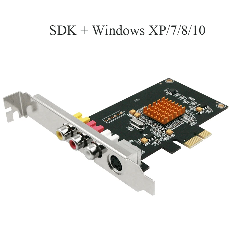 LX725 SD 768x576 Карта видеозахвата с SDK DV Камера ТВ магнитное поле лента конвертер PCI-E