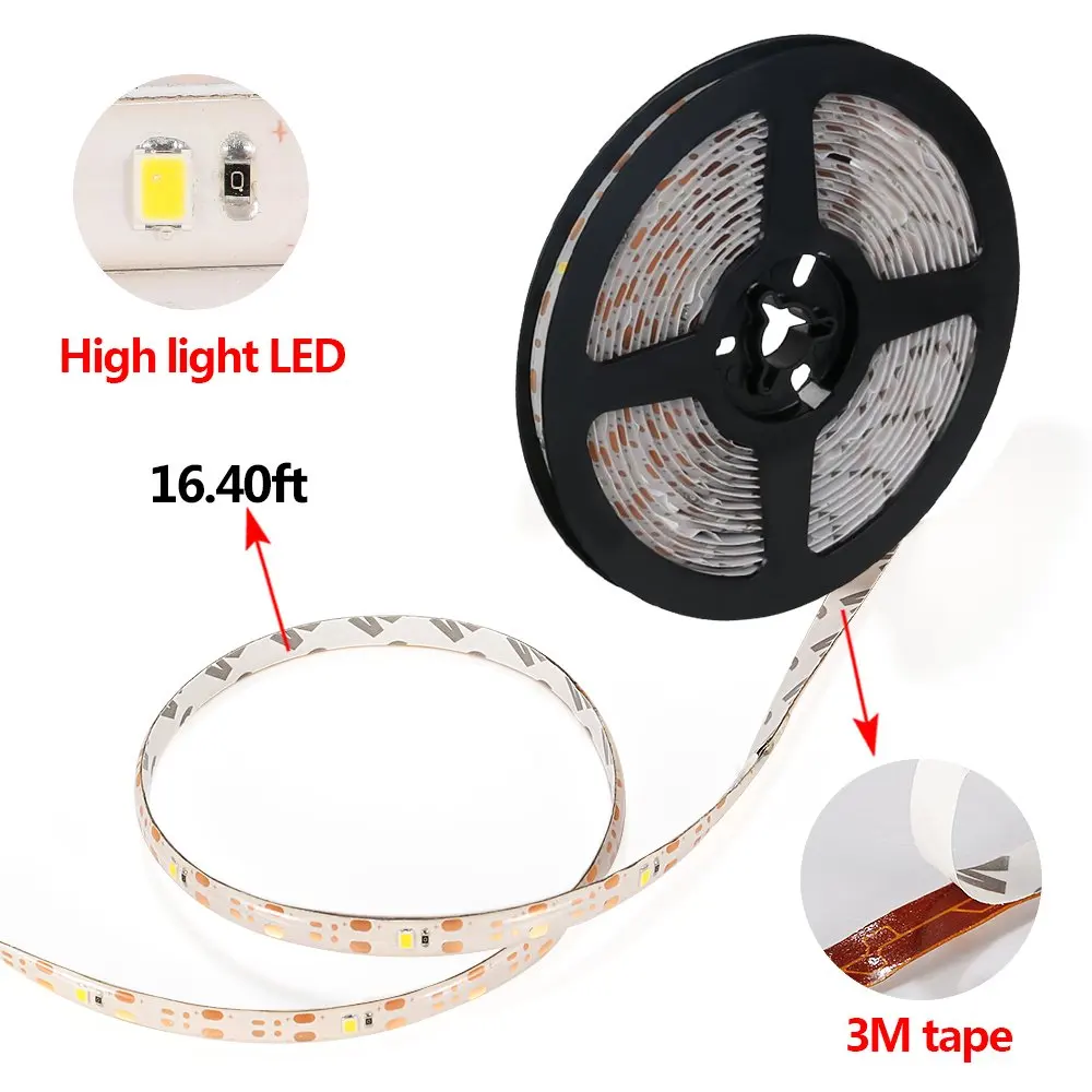 3m 5m Solar LED Strip Tape Light Flexible String Lamp 2 Mode Auto ON/OFF Outdoor Waterproof Christmas Decoration | Лампы и освещение