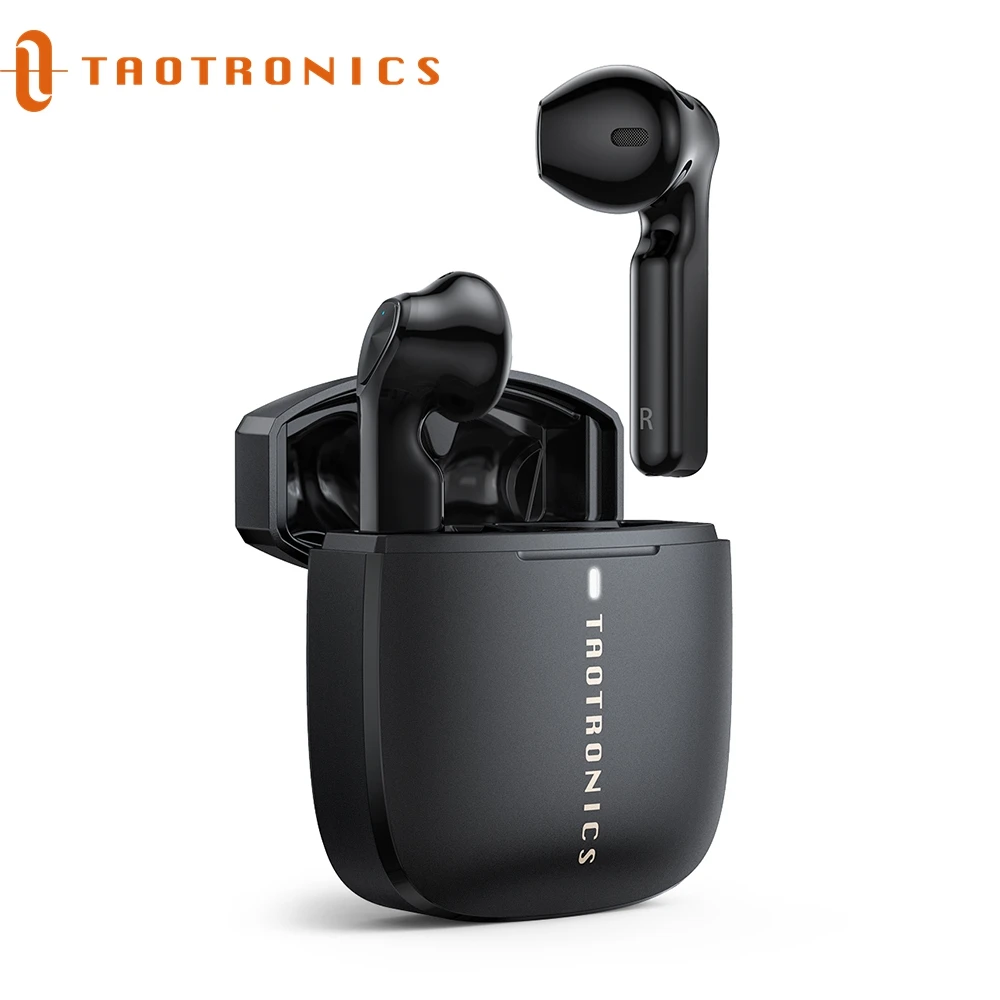 TaoTronics-auriculares inalámbricos SoundLiberty 92/95, audífonos TWS con Bluetooth, AptX, Hi-Fi, 28H de tiempo de reproducción, caja de Carga inteligente