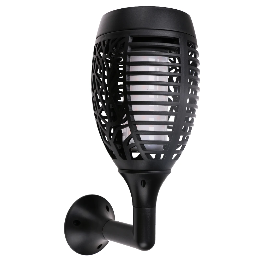 96 Светодиодный Водонепроницаемый мерцающим пламенем Солнечный фонарь