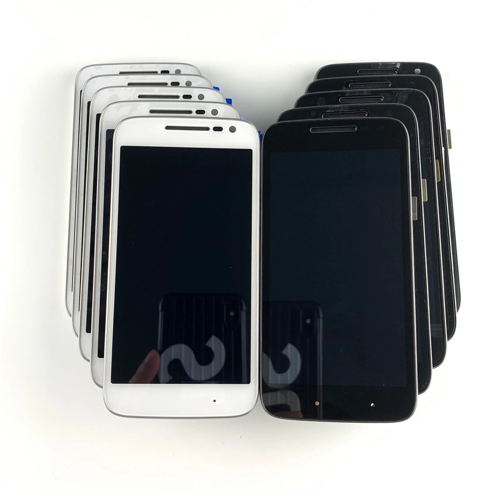 

10 шт. для Motorola Moto G4 Play XT1604 XT1602 XT1607 XT1609 XT1601 XT1603 ЖК-дисплей сенсорный экран дигитайзер с рамкой