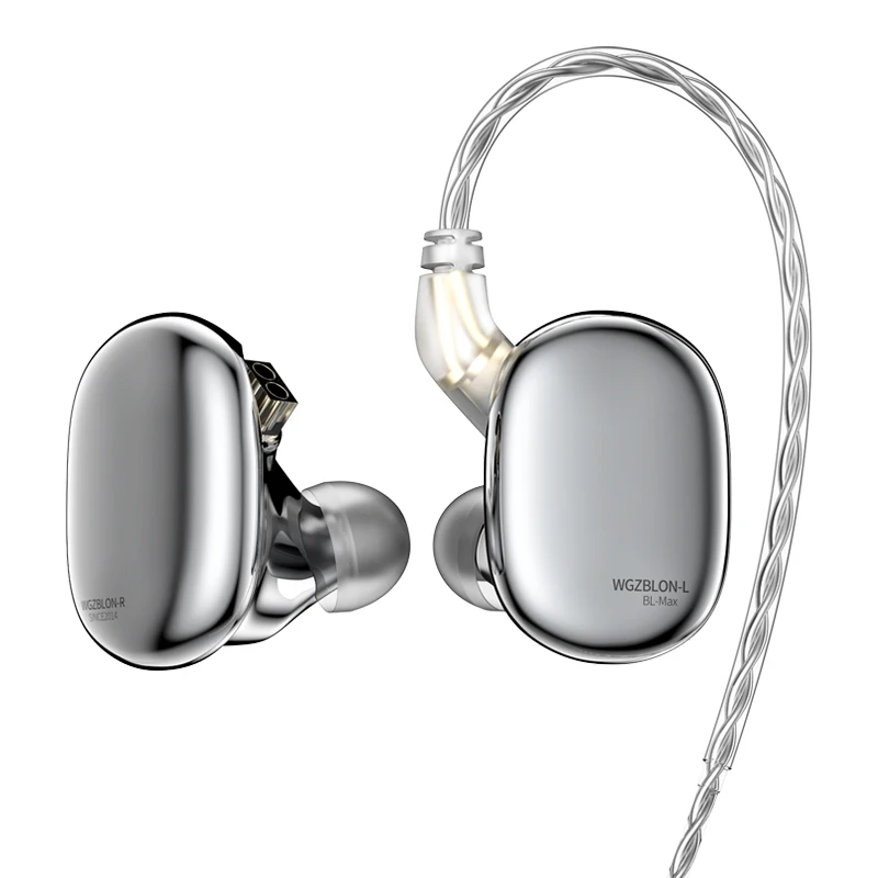 

Гибридные наушники KBEAR Robin, 10 мм, 1DD + 4BA, Hi-Fi наушники-вкладыши, 2 контакта, 0,78 мм, съемный корпус из цинкового сплава, наушники-вкладыши с гальваническим покрытием