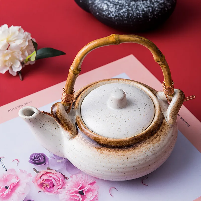 Керамический домашний заварник портативная кофеварка в японском стиле чайник