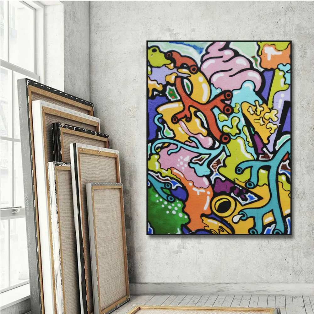 

Aesthetic Room Decor Pictures for Wall Room Painting on Canvas HD Anime Poster Home Decorative Painting Room Decoration