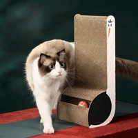 cat scratching board cat toys claw grinder corrugated paper cat supplies wear resistant scratcher scratch couch bed cardb