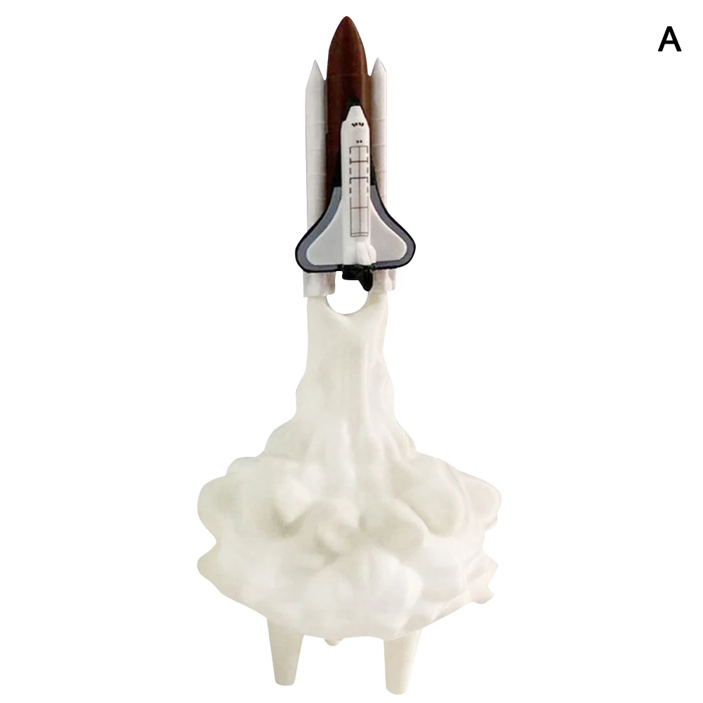 

3D Print Rocket Shape Lamp Space Shuttle Lamp USB Rechargeable Night Light for Rocket Lovers --M25