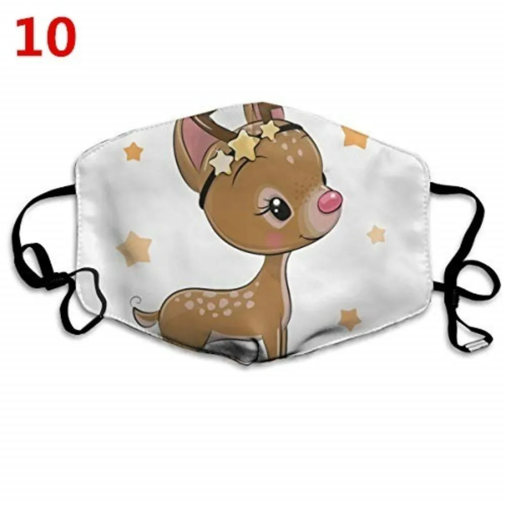 Маска для лица унисекс ветрозащитная моющаяся дышащая маска с принтом