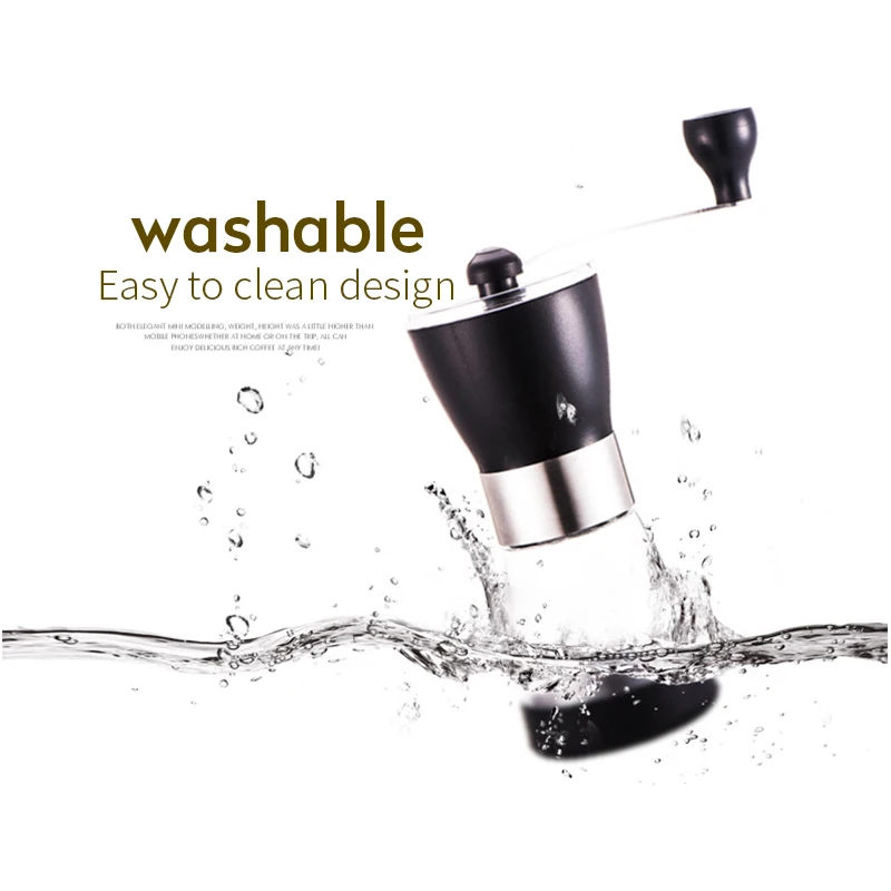 Ручная моющаяся кофейная мельница для размола пряностей кофемашина аксессуары