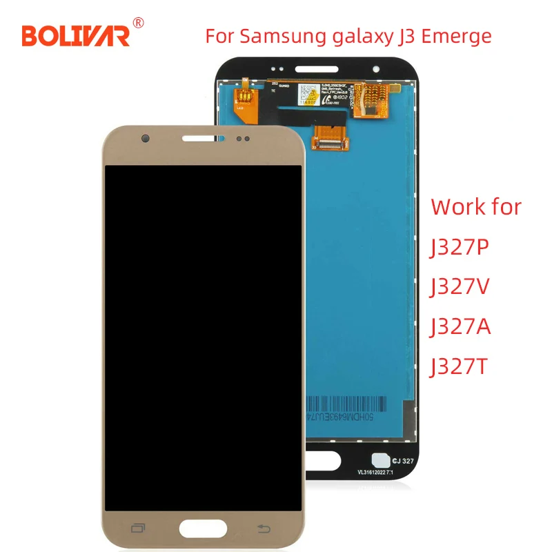 Мобильный телефон lcd для Samsung Galaxy j3 emerge j327p j327v j327t j327a Дисплей сенсорный дигитайзер