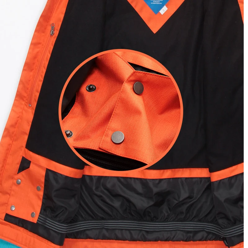 Лыжный комплект уличная куртка для сноуборда Мужская водонепроницаемая зимняя