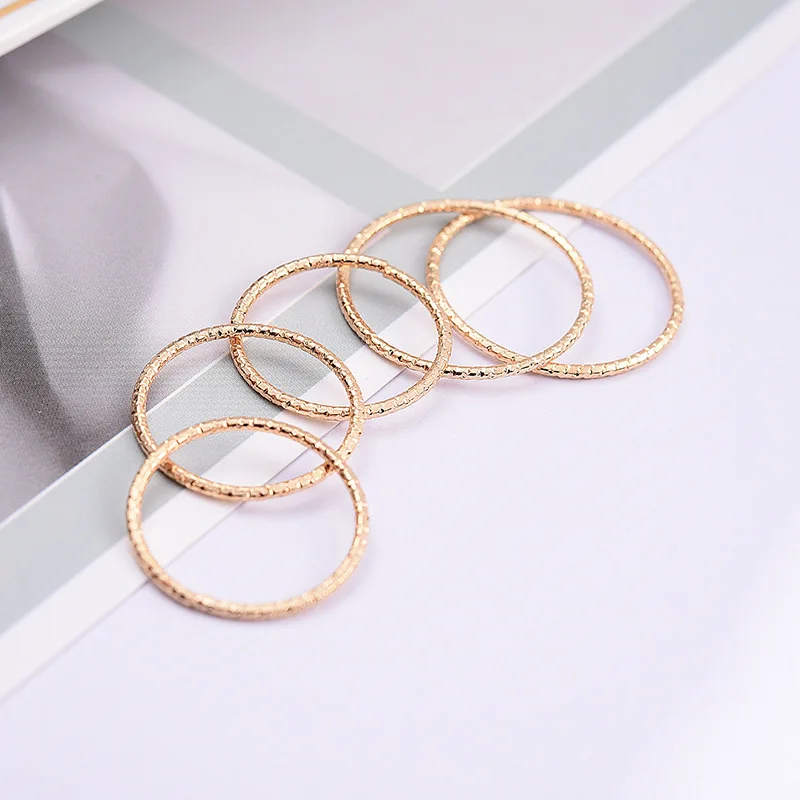 Japan and South Korea style bohimia alloy joint ring simple cold wind 10 sets of ornaments for fashion female wholesale | Украшения и