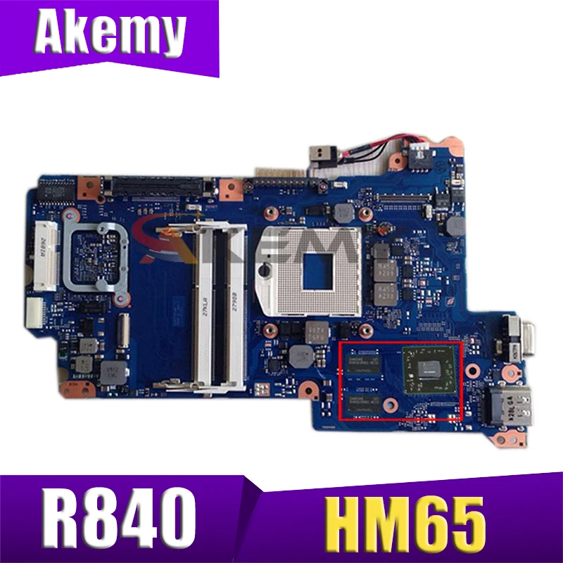 

Материнская плата AKEMY FAL4SY1 A3012 A для ноутбука Toshiba Tecra R840 R845, материнская плата HM65 DDR3 с дискретной графикой