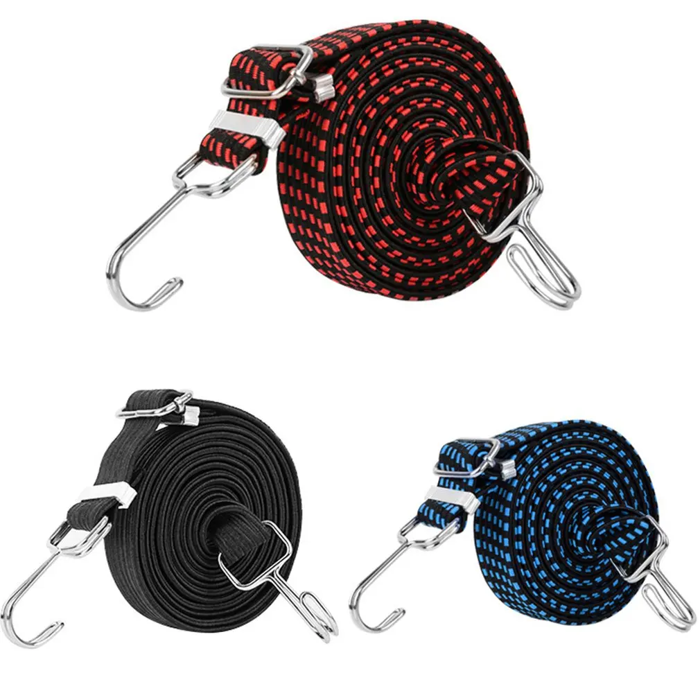 

Elastic Bicycle Luggage Rope Bicycle Bike Cycling Hooks Bandage Straps Belt Bike Accessories Elastic Cord Strap For Motorcycle
