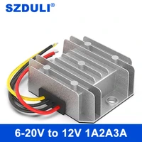 6 20v to 12v 1a 2a 3a dc power supply regulator 12v to 12v automatic step up and step down module transformer ce rohs