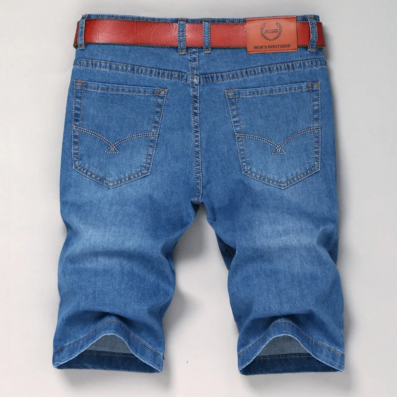 48 Plus Size Baggy Jeans Denim Jeans Mens Shorts Jeans High Quality Casual Pants Denim Trousers Summer Fashion Male New 2021