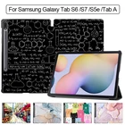 Кожаный чехол MTT для Samsung Galaxy Tab S7 Plus 12,4 Tab S4 S6 S7 S5e 10,5 дюймов, чехол-книжка с откидной крышкой и подставкой, умный чехол для планшета
