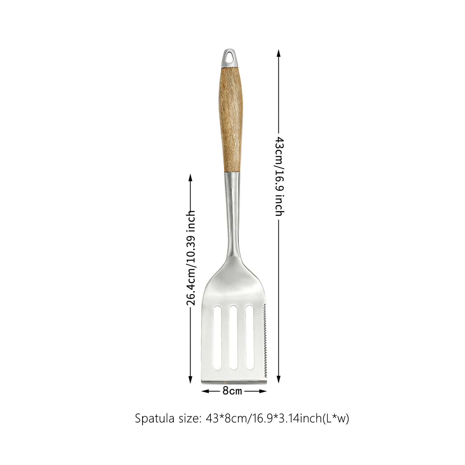

Anti-scalding Wooden Non-stick Grill Set Three-piece Stainless Steel Multi-function Outdoor Barbecue Grill Equipment Combination