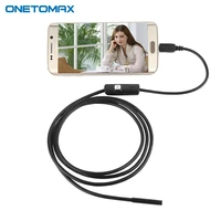 5 57 78mm underwater endoscope waterproof mini camera usb wired snake tube inspection borescope for android 4 0 smart phone pc