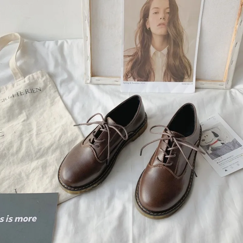 Новое поступление 2020 женские повседневные туфли из искусственной кожи в