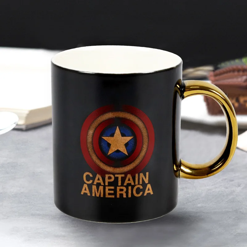 300 мл кружка Диснея Marvel керамическая чашка Человек-паук для воды кофейная