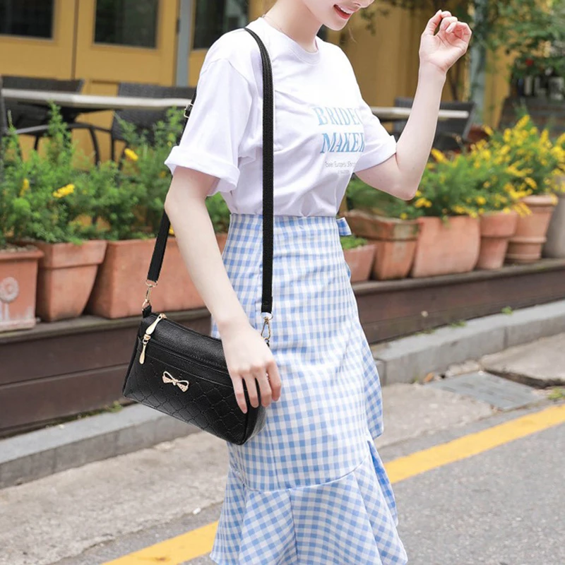 YBYT 2020 casual summer women shoulder bag diamond lattice soft PU leather designer handbags cell phone lady messenger |