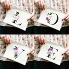 Женские косметички с буквенным принтом, чехол для подружки невесты, чехол для косметики, органайзер для туалетных принадлежностей, женская сумочка для хранения, подарки невесте