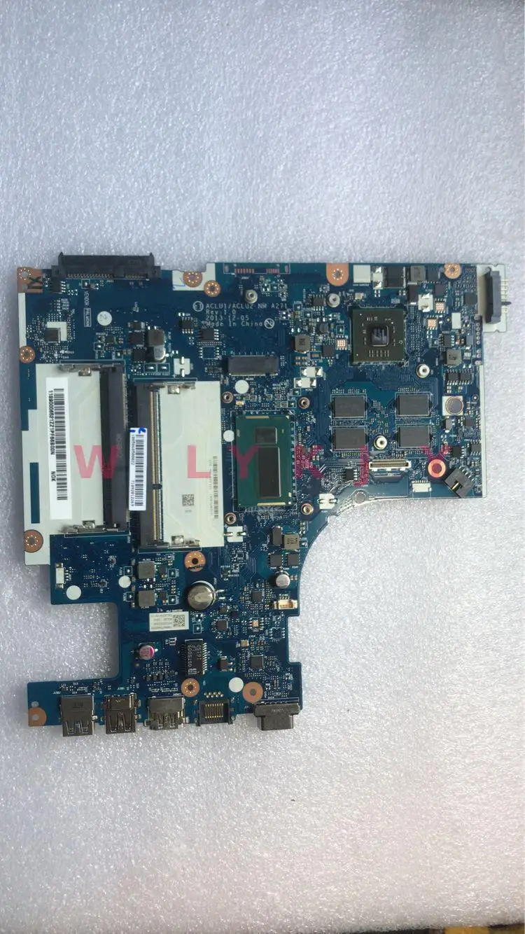 KTUXB ACLU1 / ACLU2 NM-A271 материнская плата для ноутбука Lenovo G50-70 ноутбук Процессор i3 4005U 2G