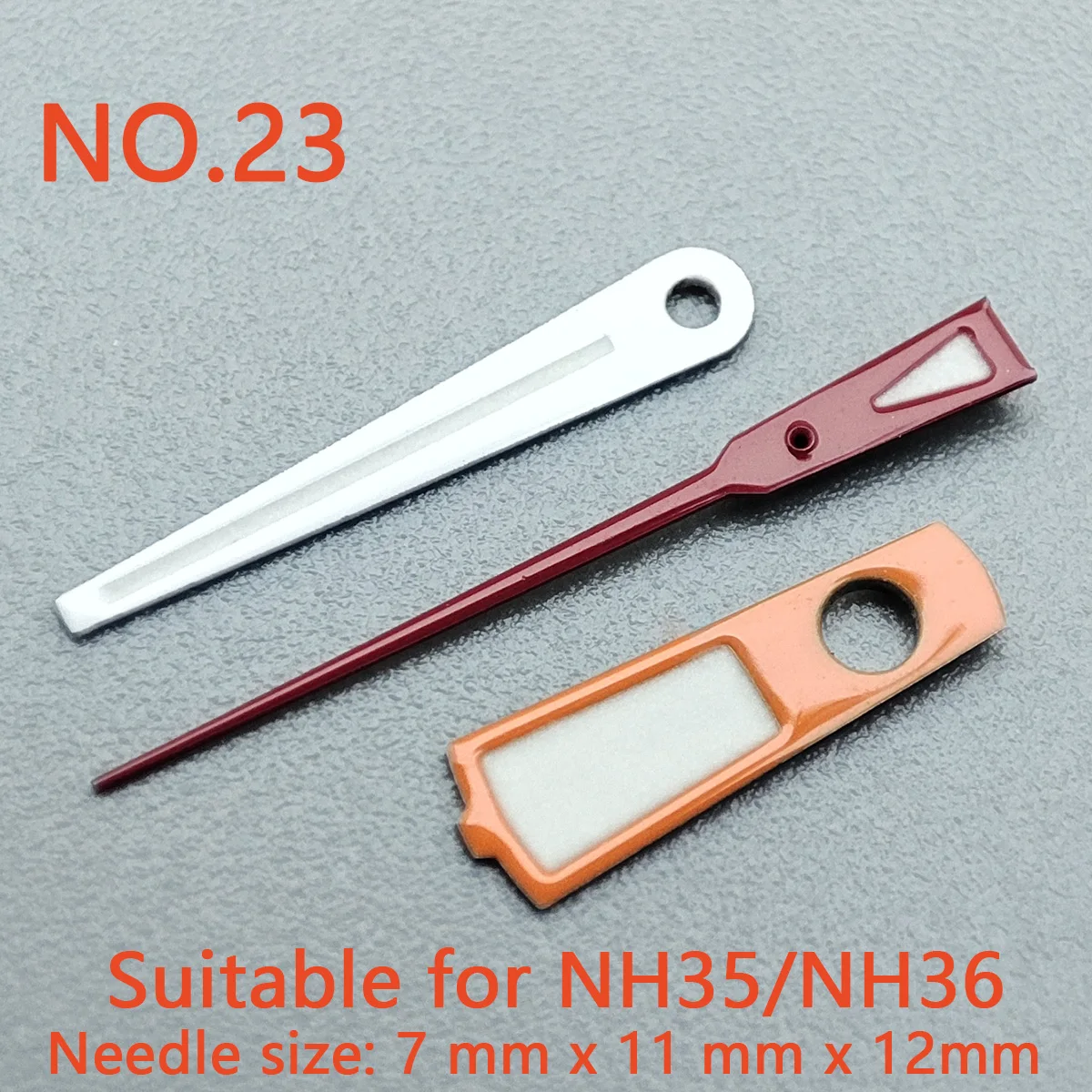 Аксессуары для часов указка NH35 руки Красные Руки оранжевые зеленые Супер