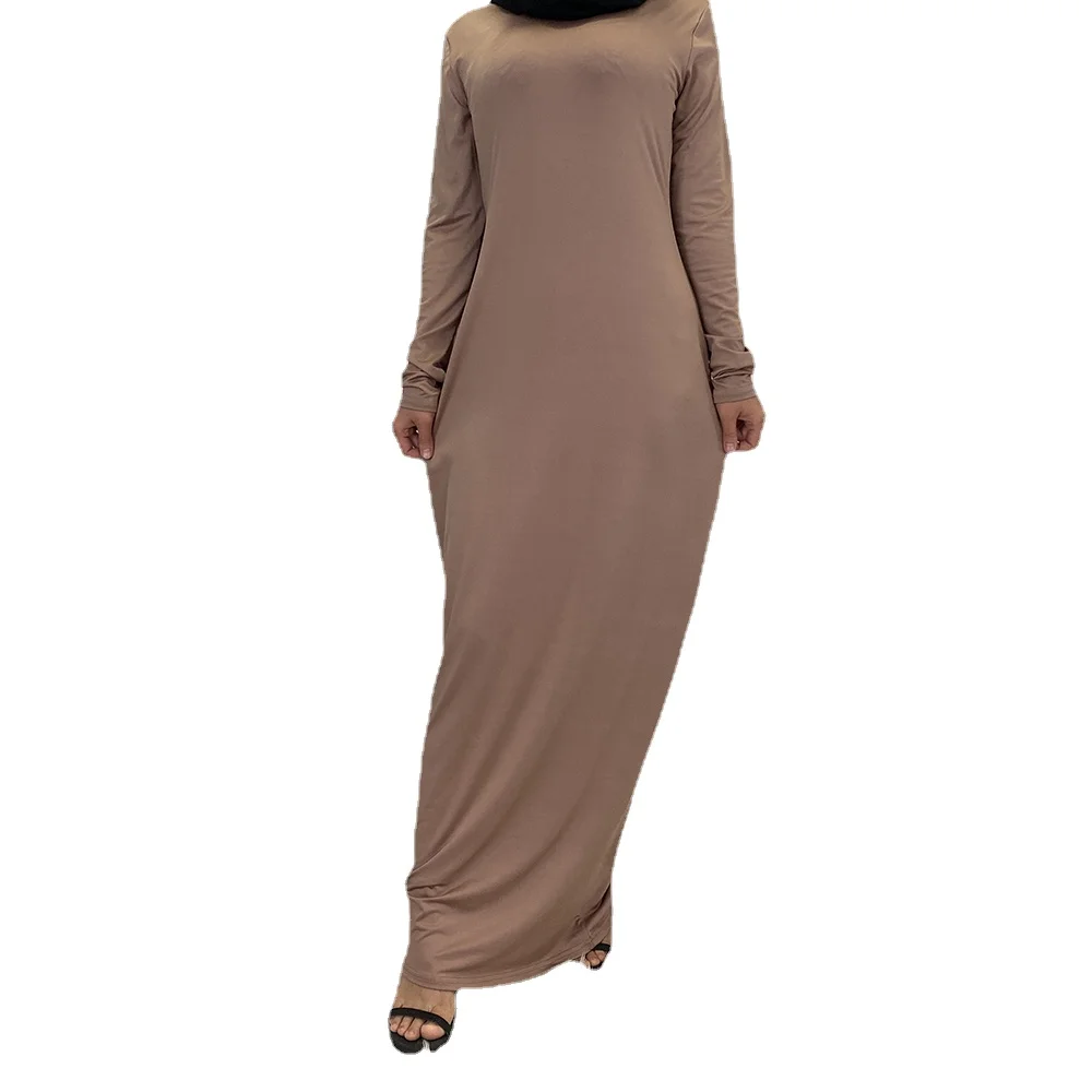 

Универсальное Новое поступление, мусульманское платье-хиджаб для женщин, Средний Восток, Дубай, абайя, Турция, кафтан, мусульманская одежда,...