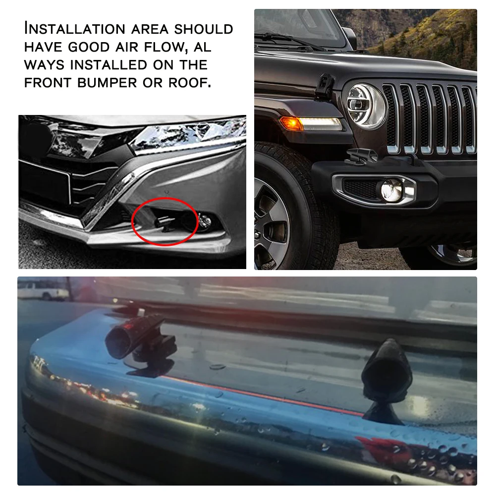 4 шт. Универсальный Автомобильный свисток оленя ультразвуковой сигнал