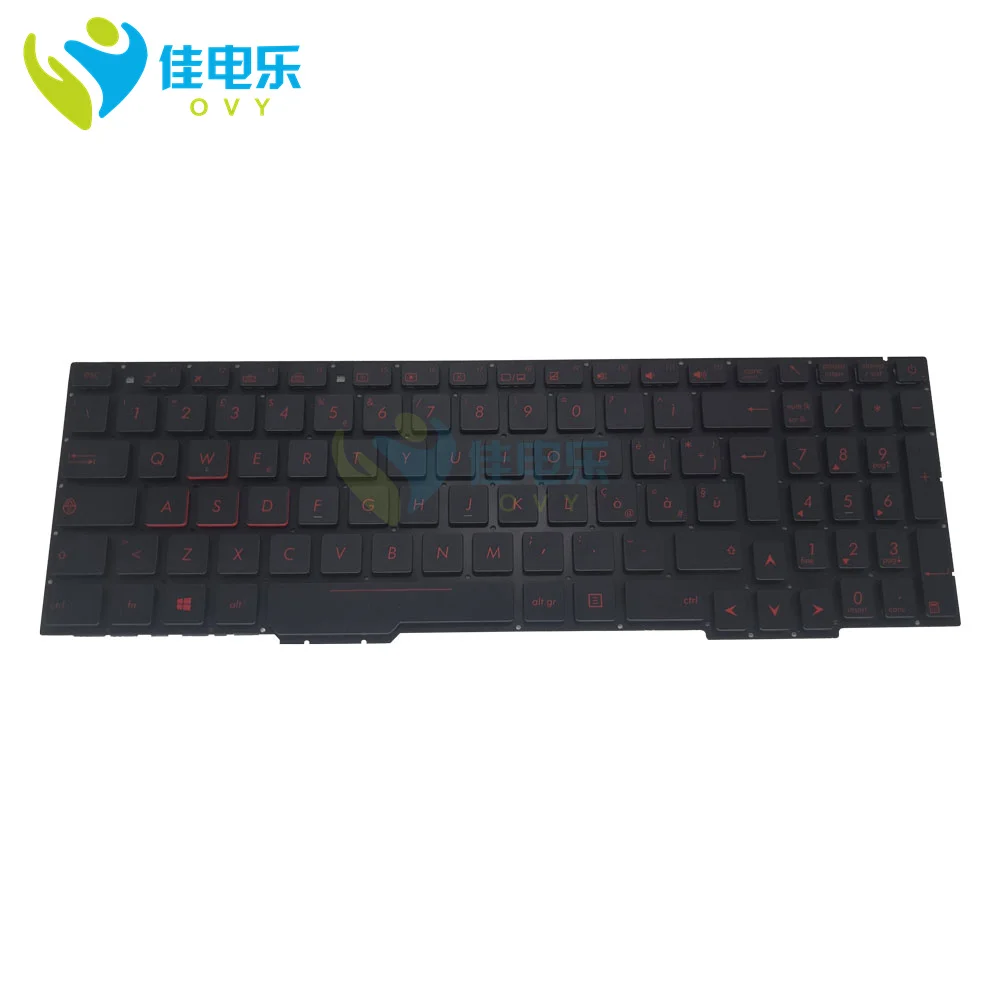 

Italian Backlit laptop Keyboard for ASUS ROG Strix GL553 GL553VE GL553VW GL553VD IT Italiano laptops keyboards 0KNB0 6674IT00