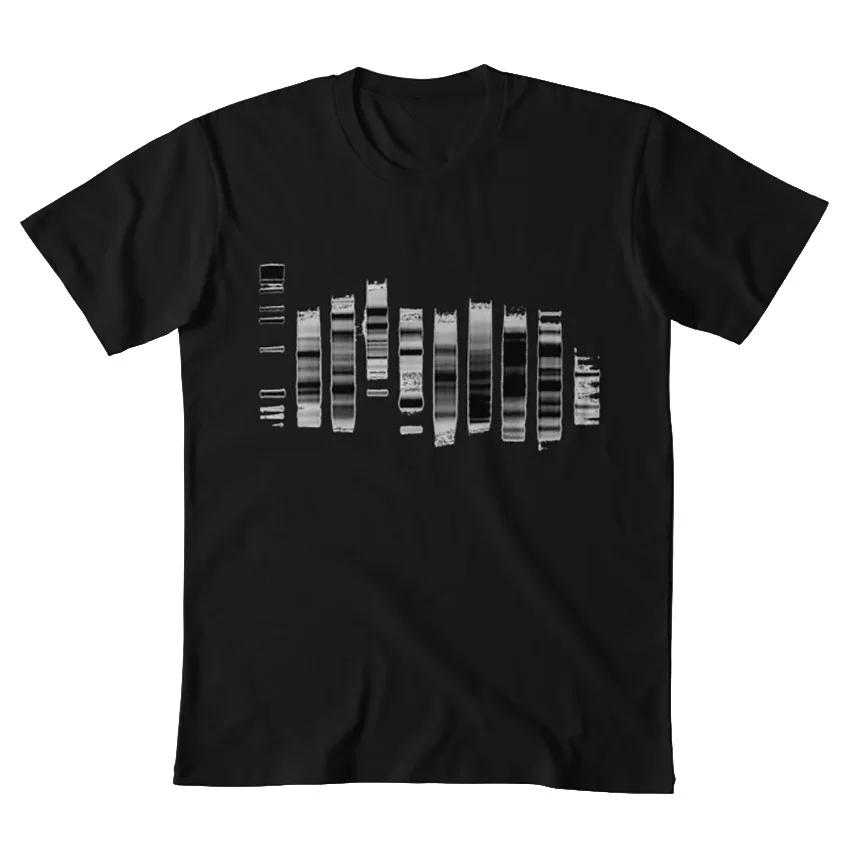 Рна футболка с гелевой футболкой для определения электрофореза биохимии