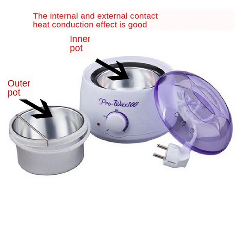Профессиональный нагреватель воска мини ручной эпилятор для ног парафиновый