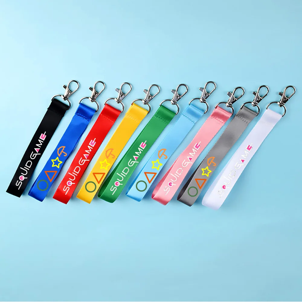 

Squid Game Squid Game keychain lanyard men and women mobile phone bag pendant streamer hand rope pendant lanyard