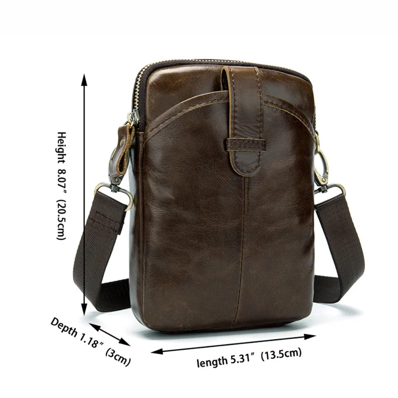 Сумка на плечо мужская из натуральной кожи брендовый дизайнерский саквояж в