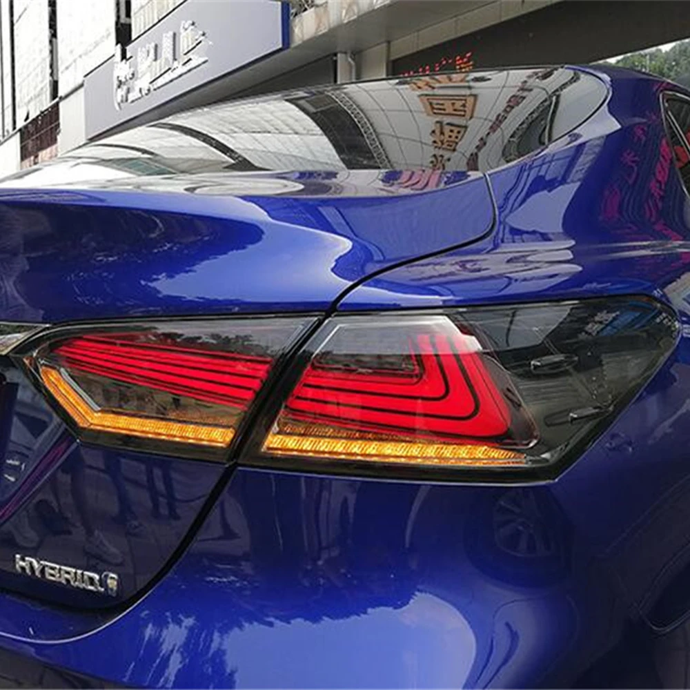 2 шт. задний светильник противотуманная фара задняя лампа для Toyota camry 2018 2019 2020 RS-TYPE