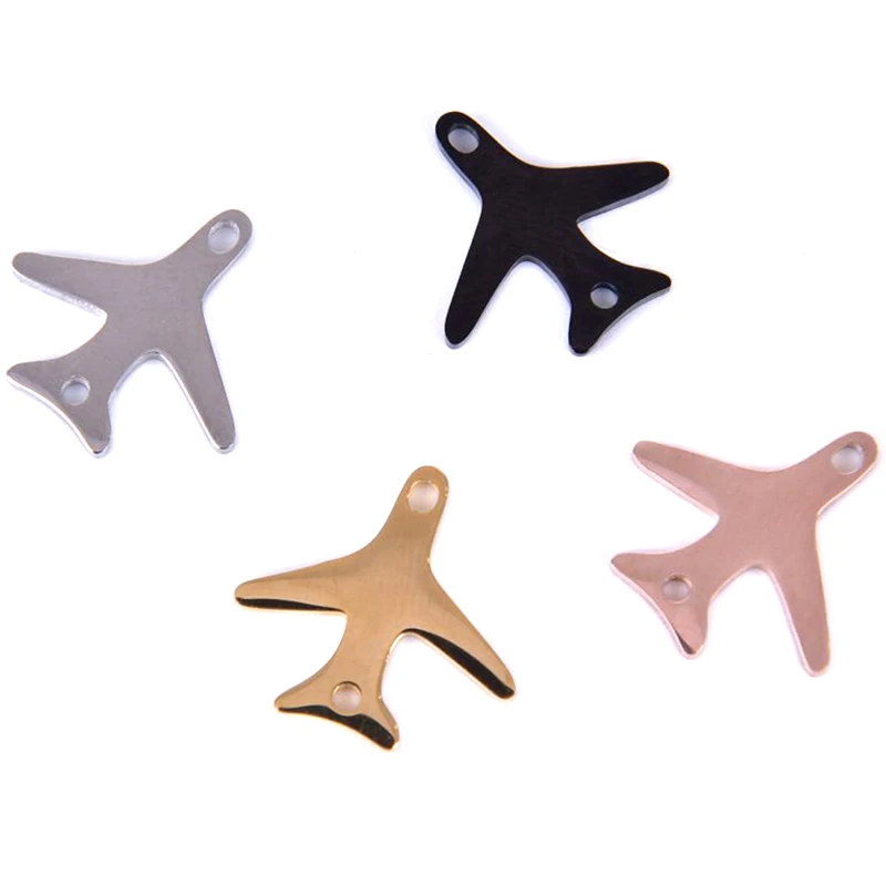 5 шт./компл. Нержавеющая сталь летательный аппарат с двойным отверстием шармы