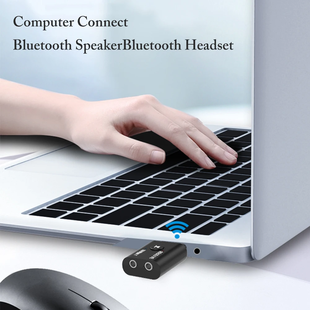 Bluetooth 5 0 аудио передатчик приемник Мини 3 мм AUX USB музыка стерео ключ беспроводной
