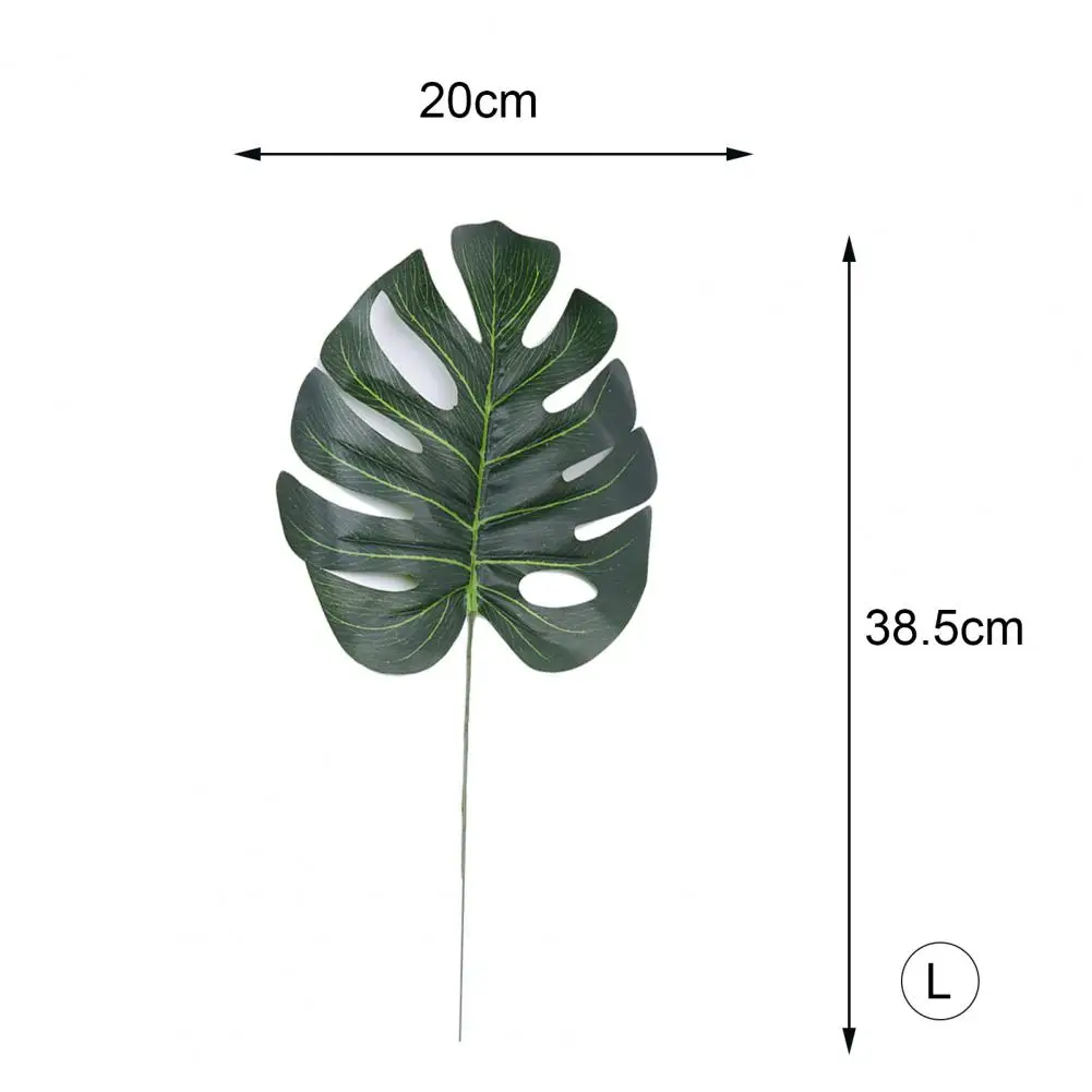 

1Pc Nordic Style Fake Monstera Leaf Plant Vivid Green Color Leaves Home Office Wedding Decoration Beauty Blogger Photo Prop