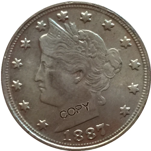 США 》 1884-1913 32 монеты LIBERTY HEAD NICKEL пятицентовые копии монет | Дом и сад