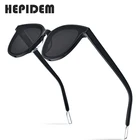 HEPIDEM ацетатные Круглые Солнцезащитные очки HEPIDEM в стиле ретро для мужчин, нежные брендовые дизайнерские солнцезащитные очки для женщин и мужчин, винтажные зеркальные очки UV400 Ma Mars