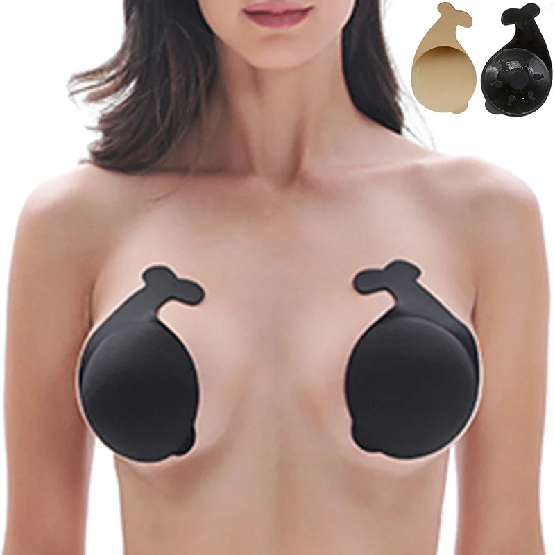 

бюстгальтер женский силиконовые накладки наклейки на соски пуш ап