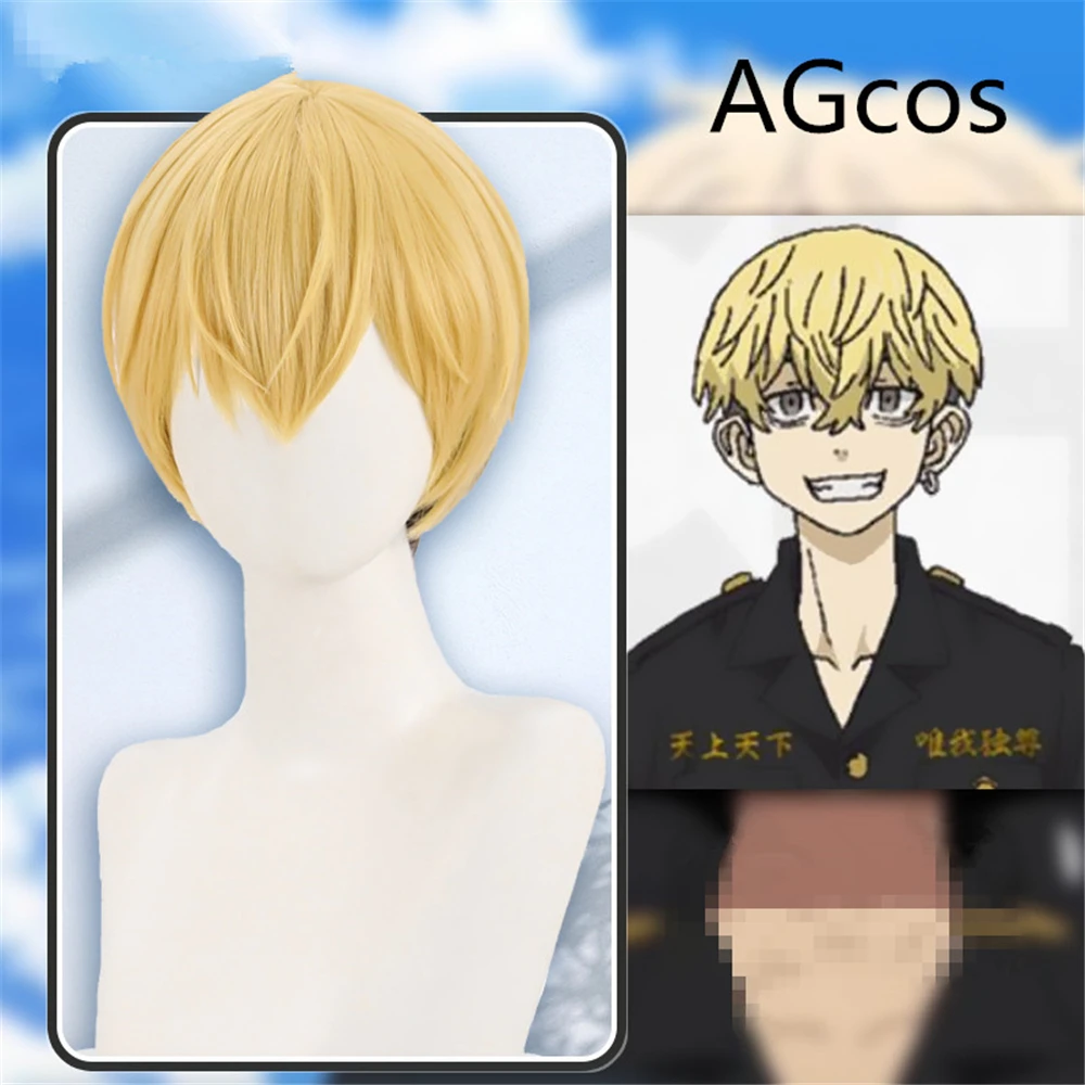 

Парик для косплея AGCOS из «Токийский рественс» (Chifuyu Matsuno)