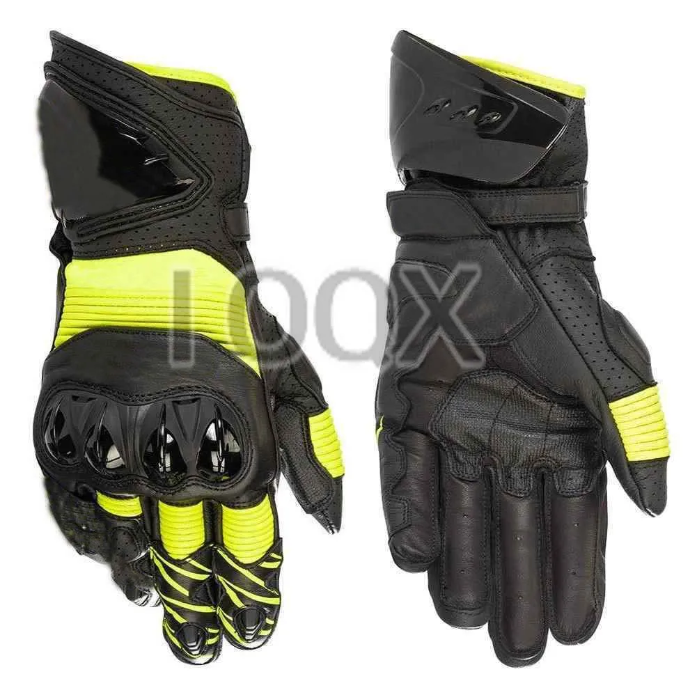

Кожаные длинные мотоциклетные перчатки GP R3, гоночные мотоциклетные перчатки для вождения из натуральной воловьей кожи